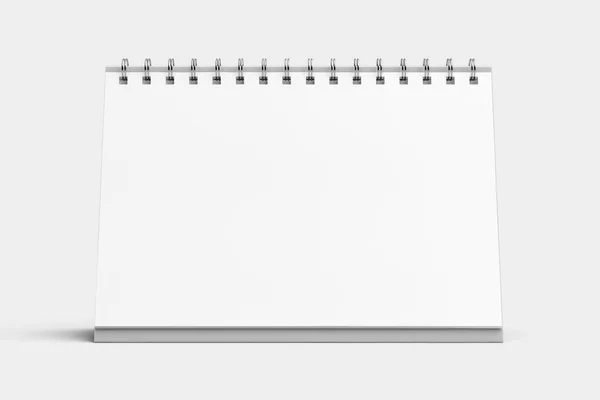 Desk Calendar Mockup Rendering — Foto Stock