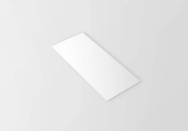 Flyer Mockup 3Dレンダリング — ストック写真