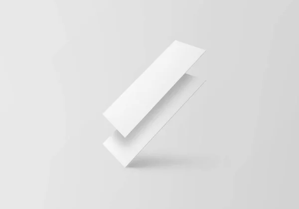 Flyer Mockup 3Dレンダリング — ストック写真