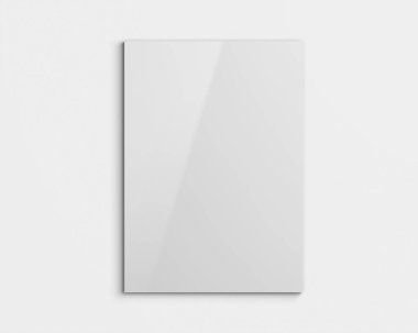 A4 Reklam Dergisi Broşür Model 3D Hazırlama