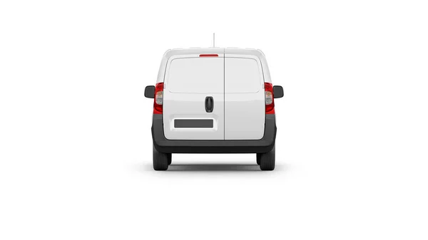 Panel Van Mockup Rendering — Foto de Stock