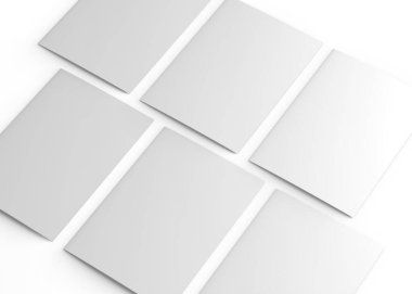 Çift Katlı A4 Broşür Yapılandırması 3B