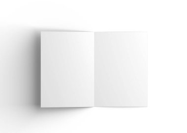 Çift Katlı A4 Broşür Yapılandırması 3B