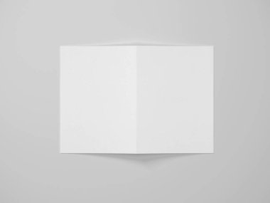 Çift Katlı A4 Broşür Yapılandırması 3B