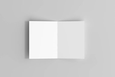 Çift Katlı A4 Broşür Yapılandırması 3B