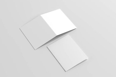 Çift Katlı A4 Broşür Yapılandırması 3B