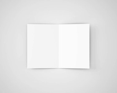 Çift Katlı A4 Broşür Yapılandırması 3B