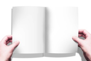 Çift Katlı A4 Broşür Yapılandırması 3B