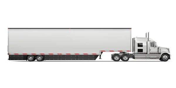 Truck Camion Mockup Rendering — Stockfoto