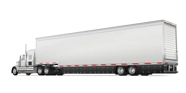 Truck Camion Mockup Rendering — Stock Photo, Image