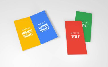 Çift Katlı Model Broşür DL 3B Hazırlama