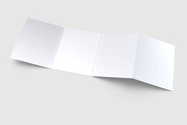 Çift A4x4 Broşür 3B Hazırlama