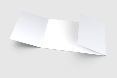 Çift A4x4 Broşür 3B Hazırlama