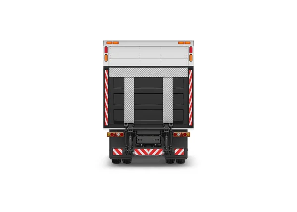 Truck Camion Mockup Renderöinti — kuvapankkivalokuva