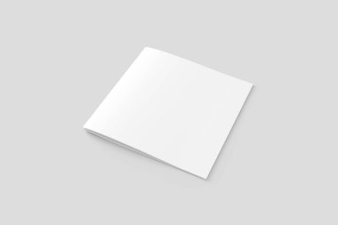 Kare Broşür Model 3B Hazırlama İş Tasarımı