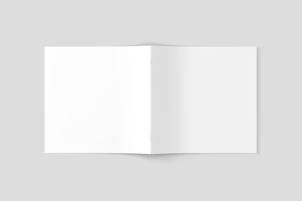 Квадратна Брошура Mockup Рендерингу Бізнес Дизайну — стокове фото