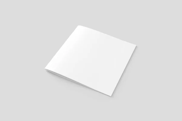 Quadratische Broschüre Mockup Rendering Business Design — Stockfoto
