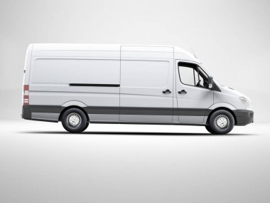 Panel Van Mockup 3B Hazırlama