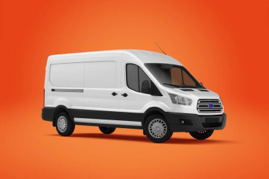 Panel Van Mockup 3B Hazırlama