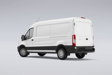 Panel Van Mockup 3B Hazırlama