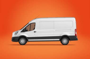 Panel Van Mockup 3B Hazırlama