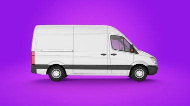 Panel Van Mockup 3B Hazırlama