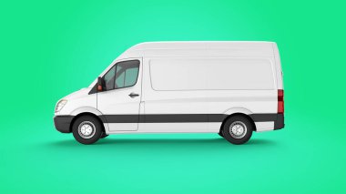 Panel Van Mockup 3B Hazırlama