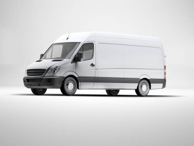 Panel Van Mockup 3B Hazırlama