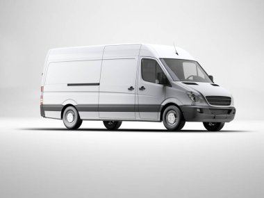 Panel Van Mockup 3B Hazırlama