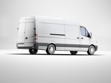 Panel Van Mockup 3B Hazırlama