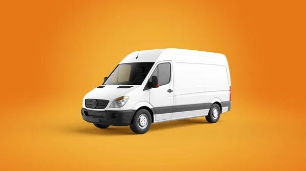 Pannello Van Mockup Rendering — Foto Stock