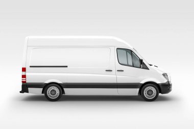 Panel Van Mockup 3B Hazırlama