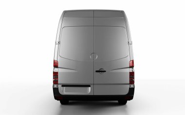 Kargo Paneli Van Mockup Taşıma