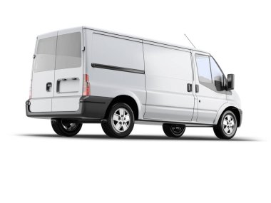 Panel Van Mockup 3B Hazırlama