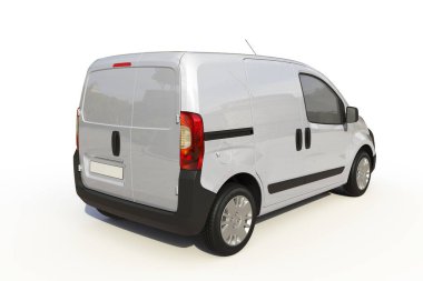 Panel Van Mockup 3B Hazırlama