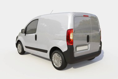 Panel Van Mockup 3B Hazırlama