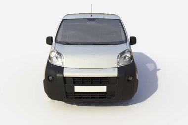 Panel Van Mockup 3B Hazırlama