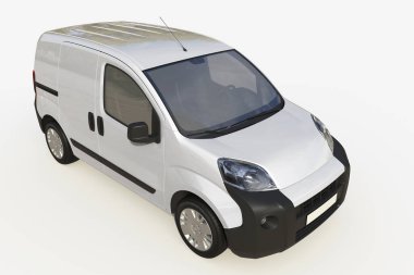 Panel Van Mockup 3B Hazırlama