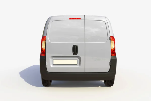 Panel Van Mockup Rendering — Foto de Stock