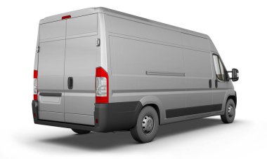 Panel Van Mockup 3B Hazırlama