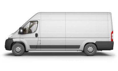 Panel Van Mockup 3B Hazırlama