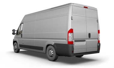 Panel Van Mockup 3B Hazırlama