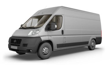 Panel Van Mockup 3B Hazırlama