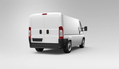 Panel Van Mockup 3B Hazırlama