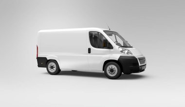 Panel Van Mockup 3B Hazırlama