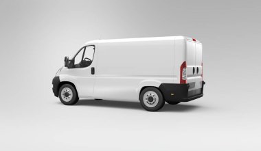 Panel Van Mockup 3B Hazırlama