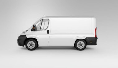 Panel Van Mockup 3B Hazırlama