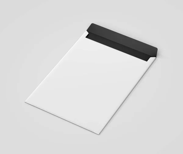 Envelope Mockup Rendering — Stockfoto