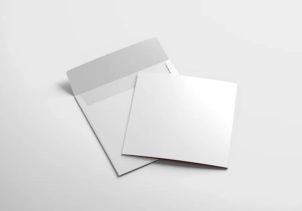 Envelope Square Mockup Rendering — 스톡 사진