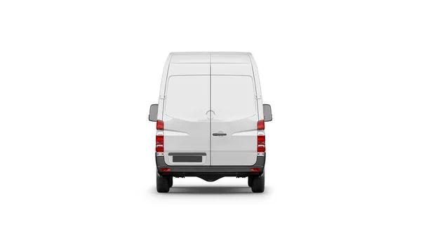 Perenderan Panel Van Mockup — Stok Foto